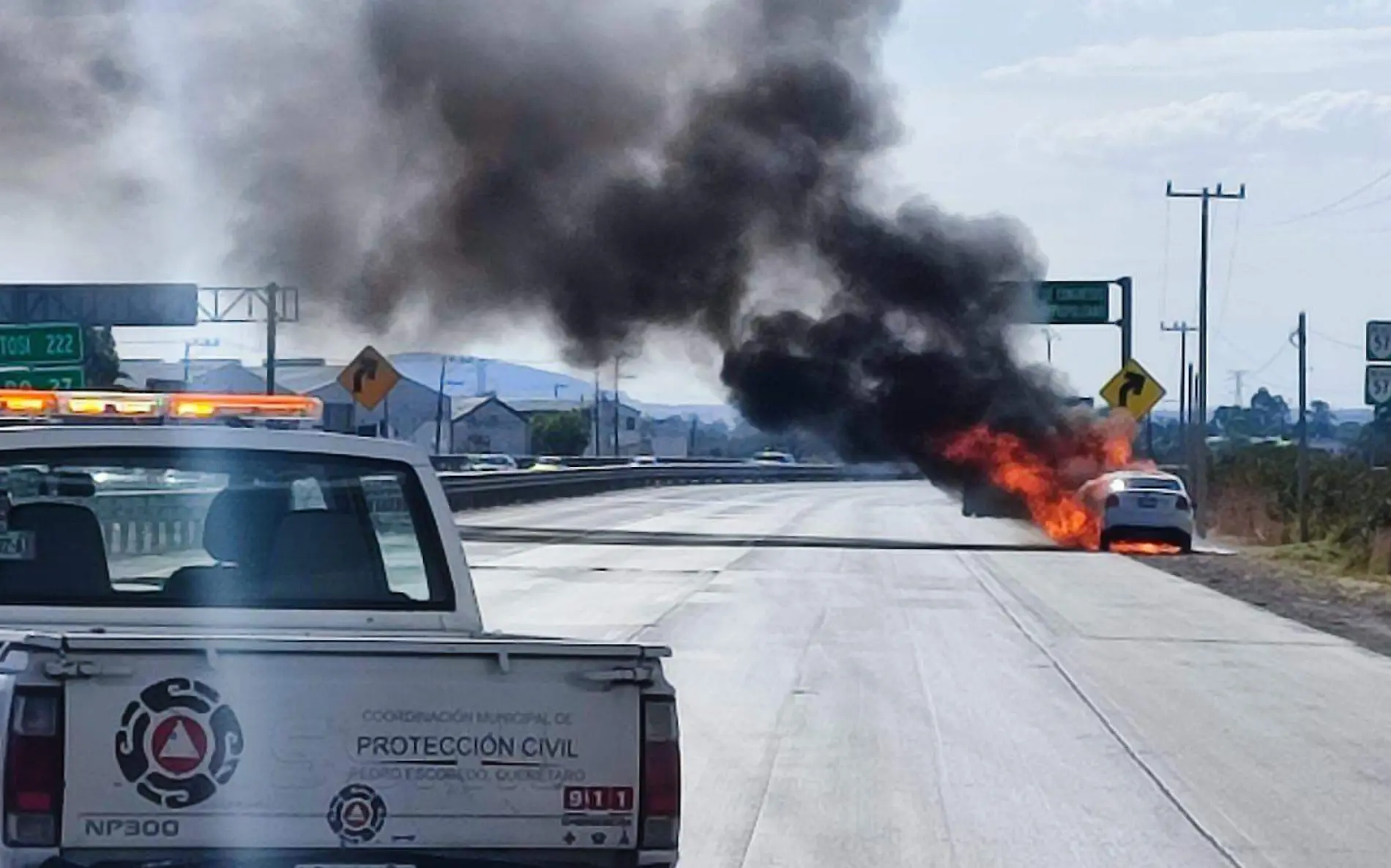 Cortesía Bomberos PE